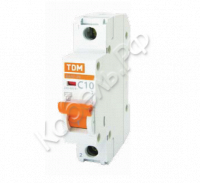 Автоматический выключатель ВА47-29 1Р 0,5А 4,5кА х-ка С TDM Electric SQ0206-0081